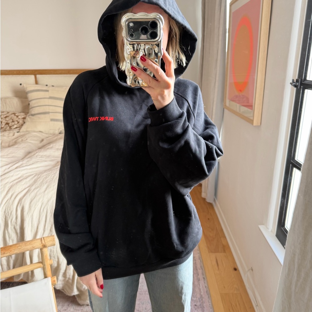 Blink Twice (movie) crew gift Pangaia Black Sweatshirt